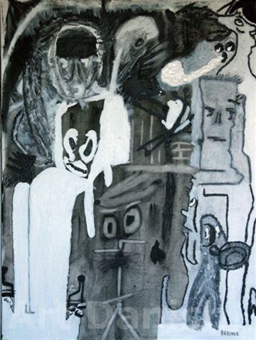 Once upon a time, painting by Artist Vita Brejner, for sale in Gallery Art Danish